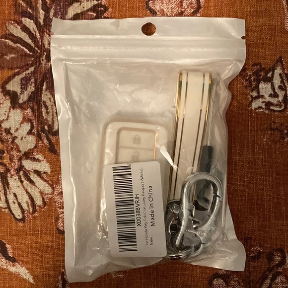 Honda 5 Button Car Key Fob Cover with Keychain - Picture 2 of 9